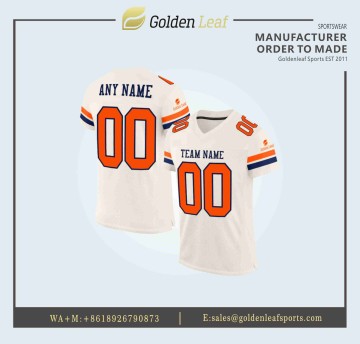 Custom American Football Jersey Logo & Number for Club Teams