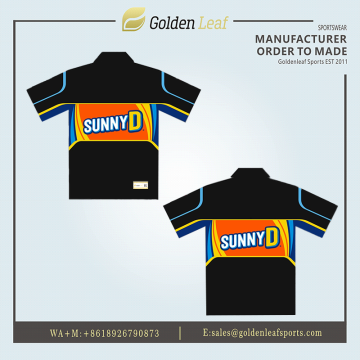 Racing Short Sleeve Polo - Stylish & Comfortable Fit