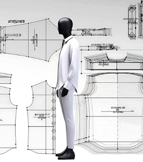 Size chart and pattern grading for custom teamwear