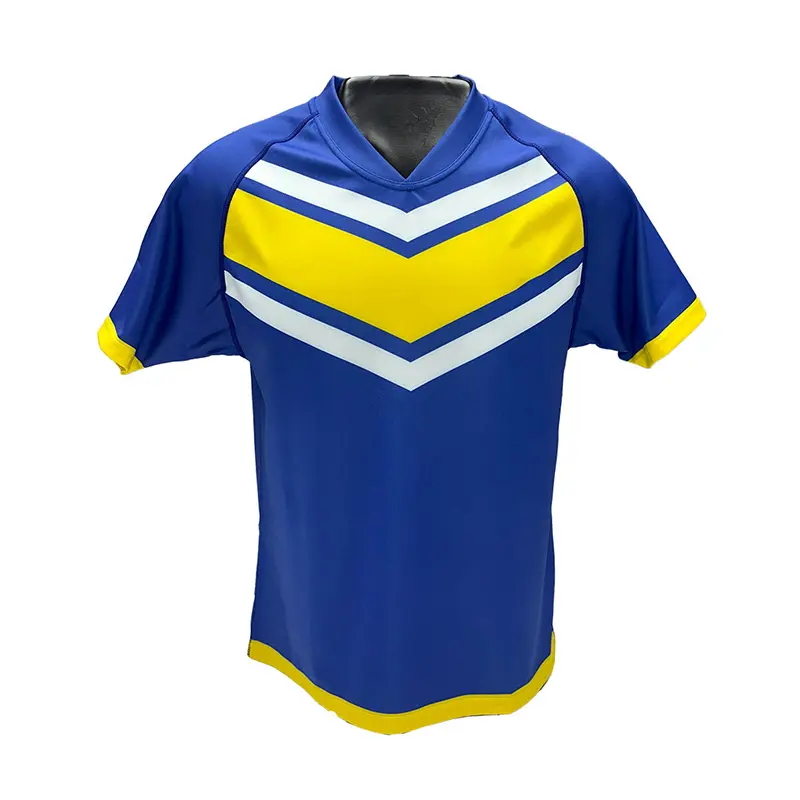 OEM High Quality Digital Print Breathable 100% Polyester Rugby Jersey Manufacturers, Company