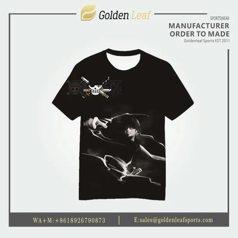 Custom Sublimation Breathable Quick Dry T-shirts Suppliers, Exporter