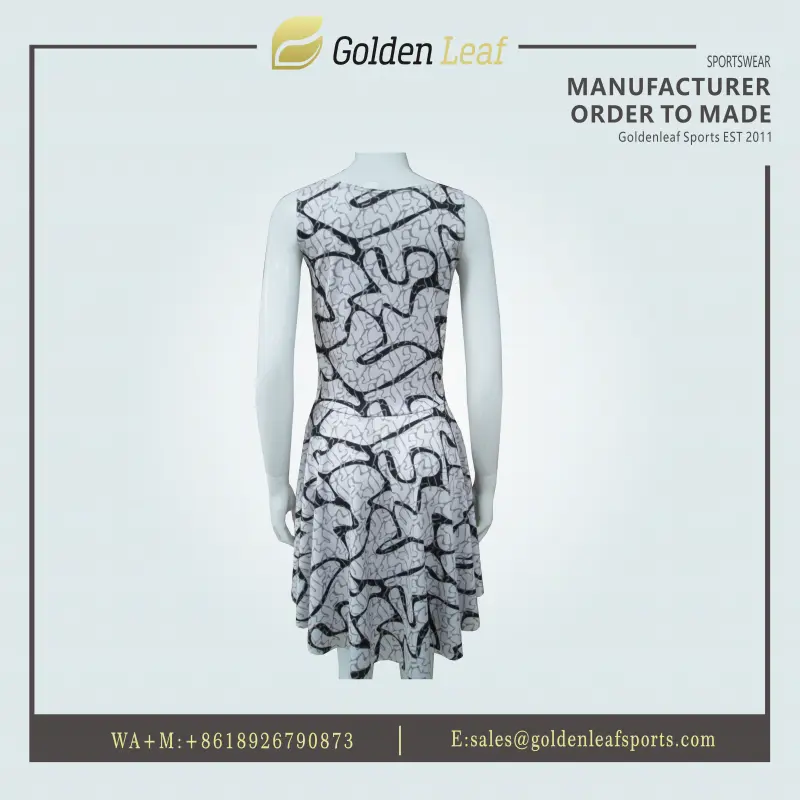 High-Quality Custom High Quality 100% Polyester Sublimation Dress Supplier, Factories