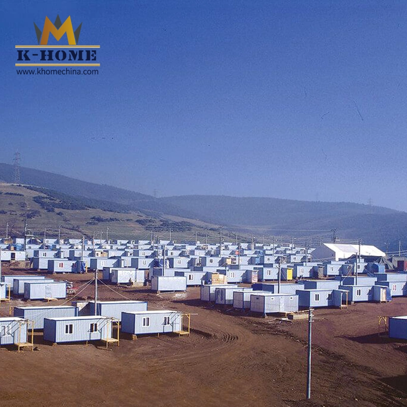 Prefab Remote Site Fire Resistant Accommodation Containers for Turkey
