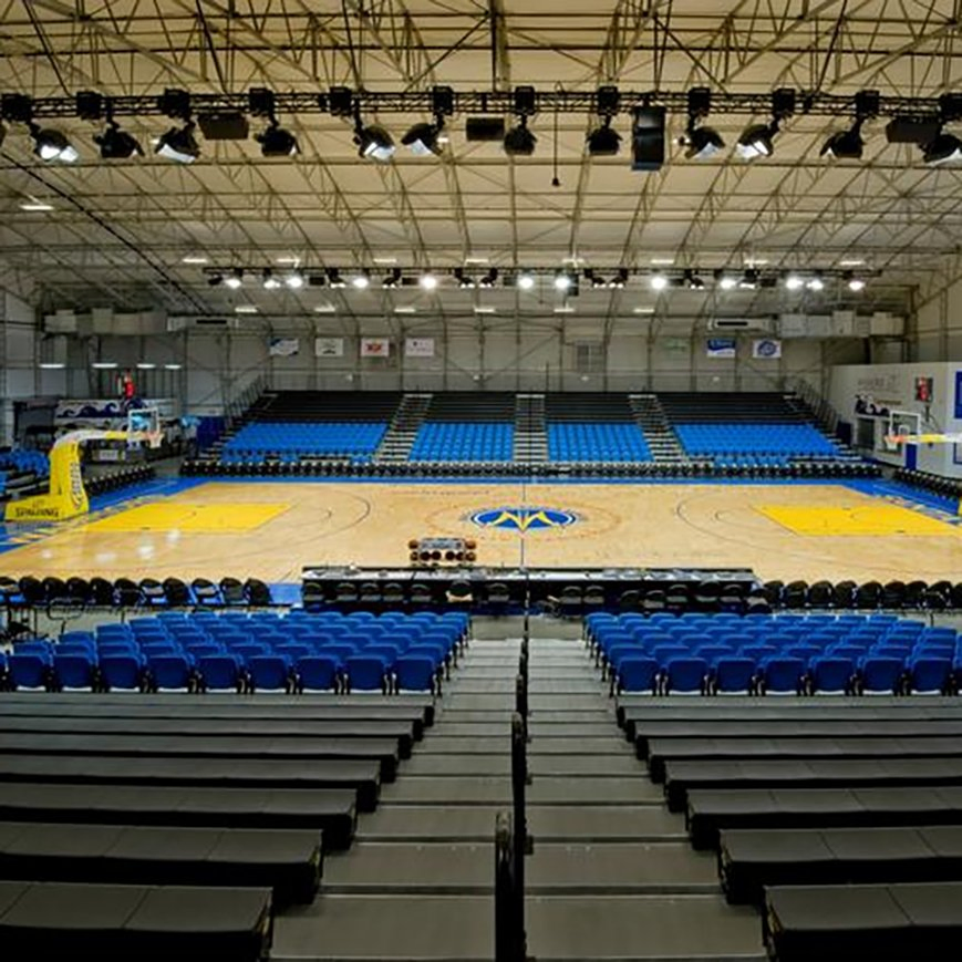 T8K 8000n PTFE Membrane Structure Water-Proof Tensile Fabric Steel Membrane Structure Tent/Gym/Sports Court Membrane Structure