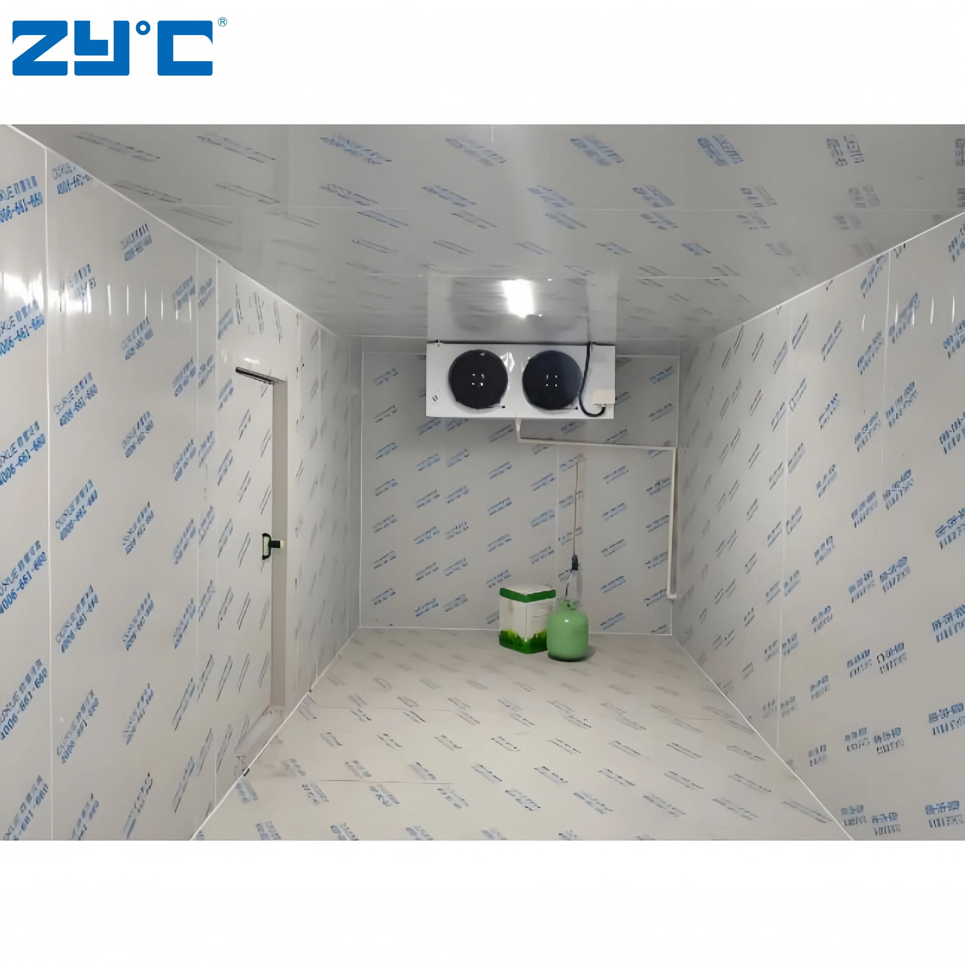 40 Feet Container Cold Storage 5 HP Condensing Unit Refrigerated Freezer Cold Storage Room