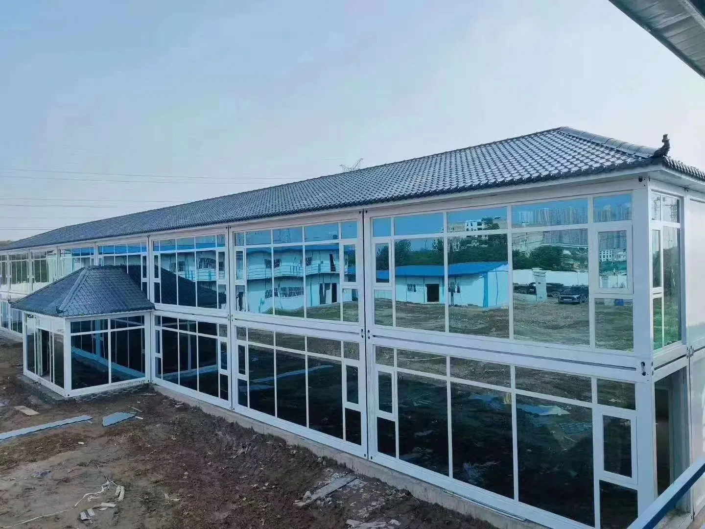 Container Construction Site Temporary Accommodation, Office, Fast Packing Box, Mobile and Folding