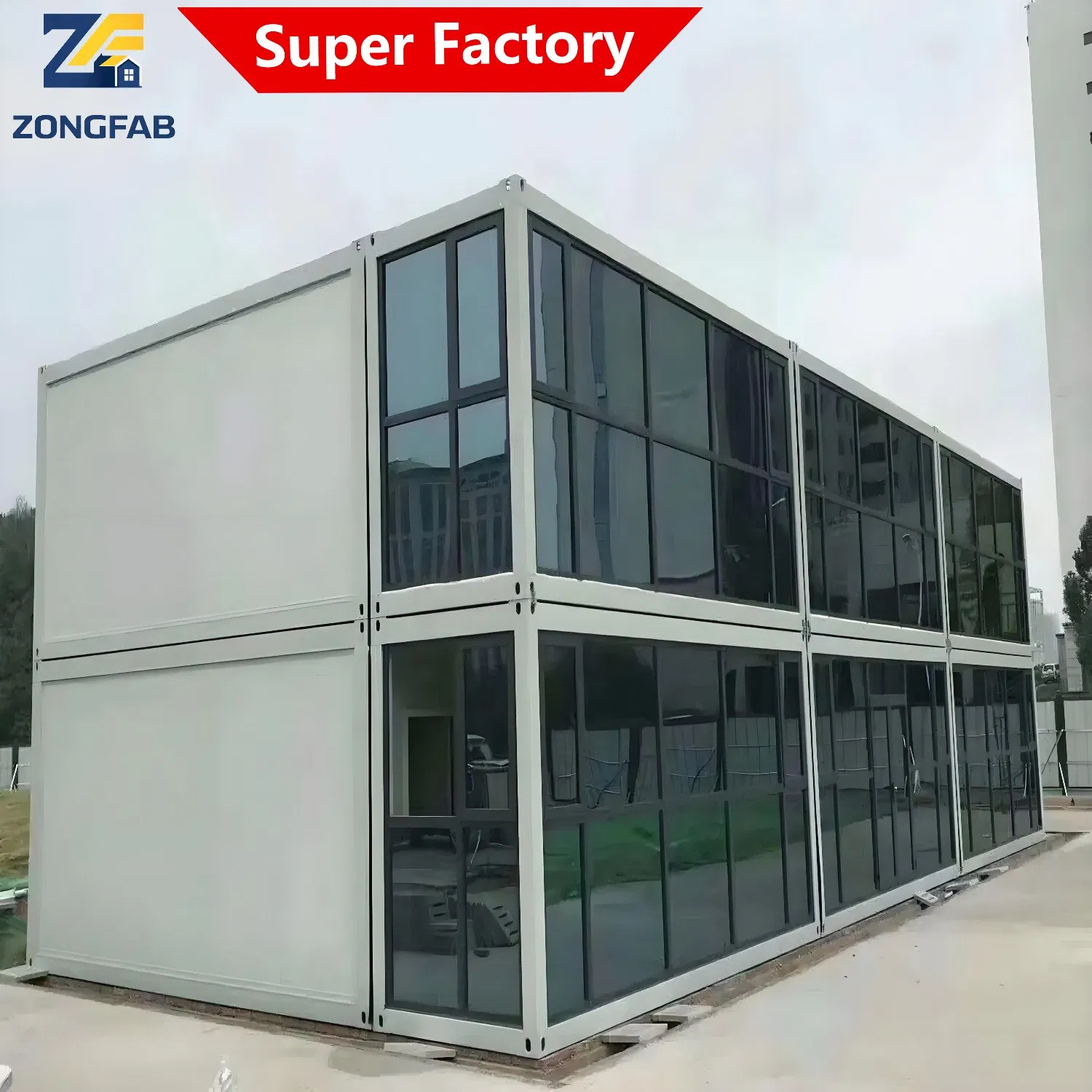 Fast Quick Build Steel Living Detachable Assembly Prefab Prefabricated Container Building Housing
