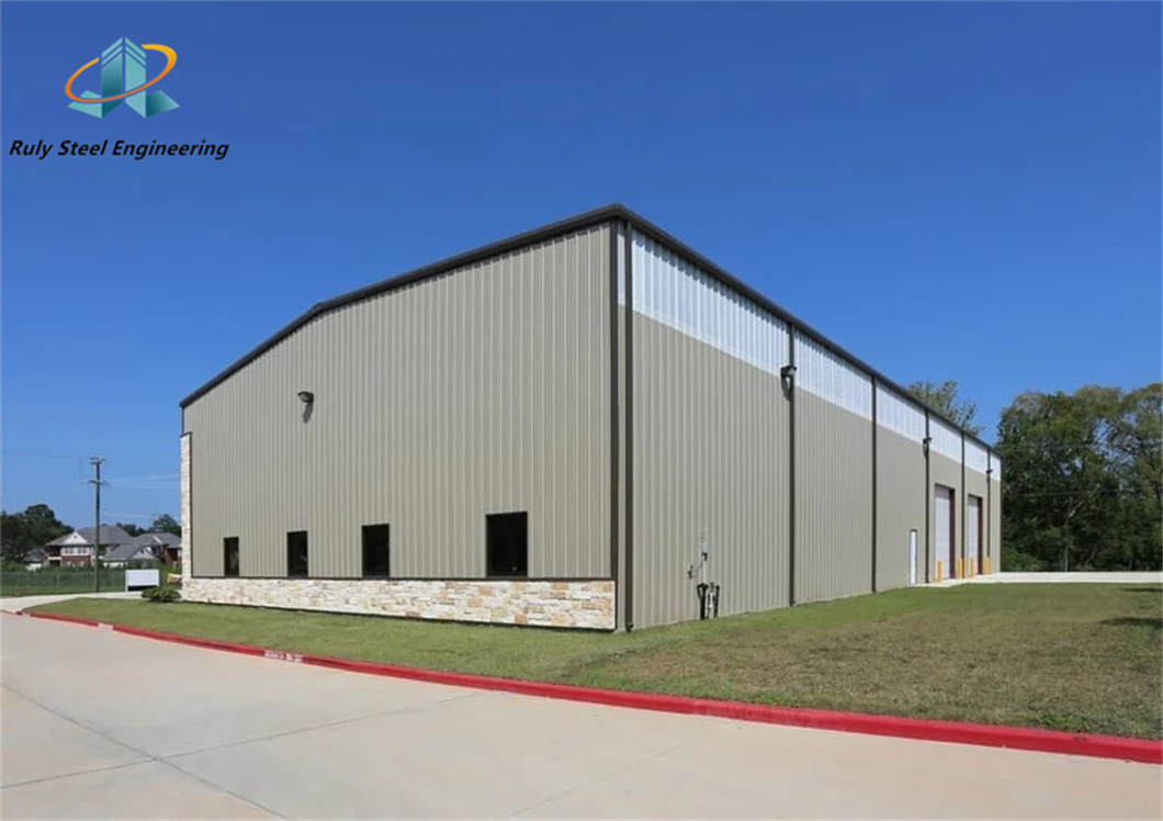 Custom Design Portal Frame Truss Structure Engineering Building Sample Customization Prefab Steel Structure Buildings