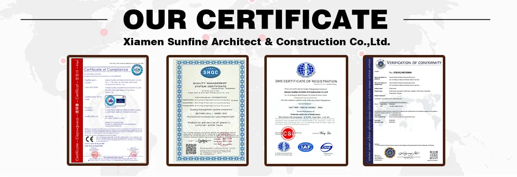 ISO and CE Certifications