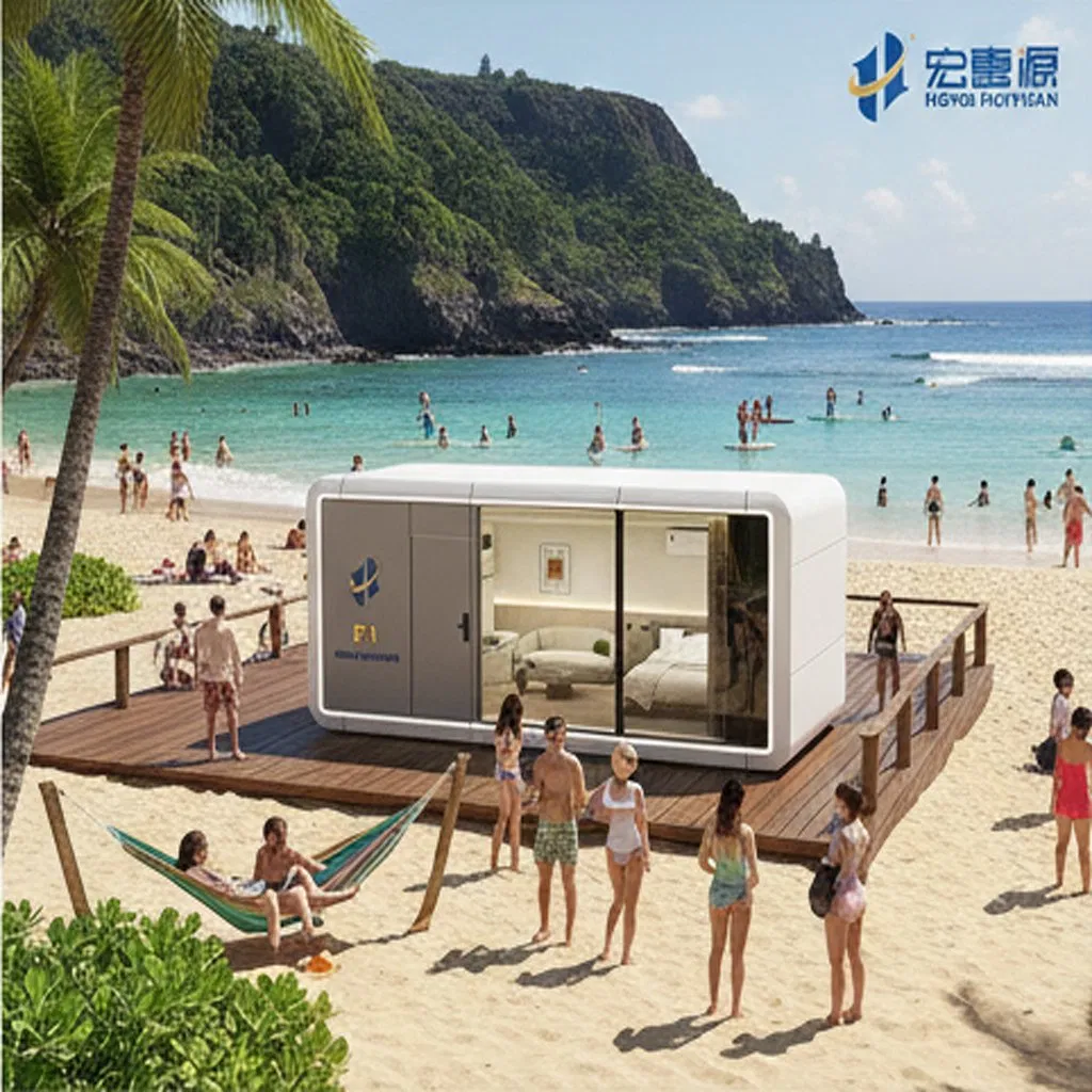 Prefab, ISO-Certified, Fire-Retardant, Earthquake-Resistant, Modular, Transportable, Commercial Capsule House