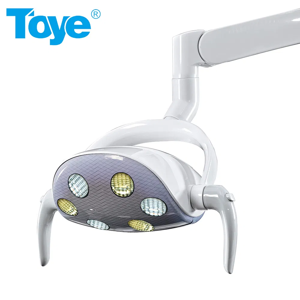 CE &amp; ISO Approved Luxury Colorful Dental Equipment Chair Unit with LED Light Sensor Lamp