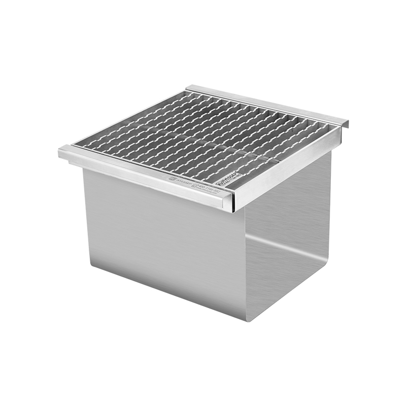 Hygienic Max Flow Rate V Bottomed Stainless Trench Drain System for Brewery Industry