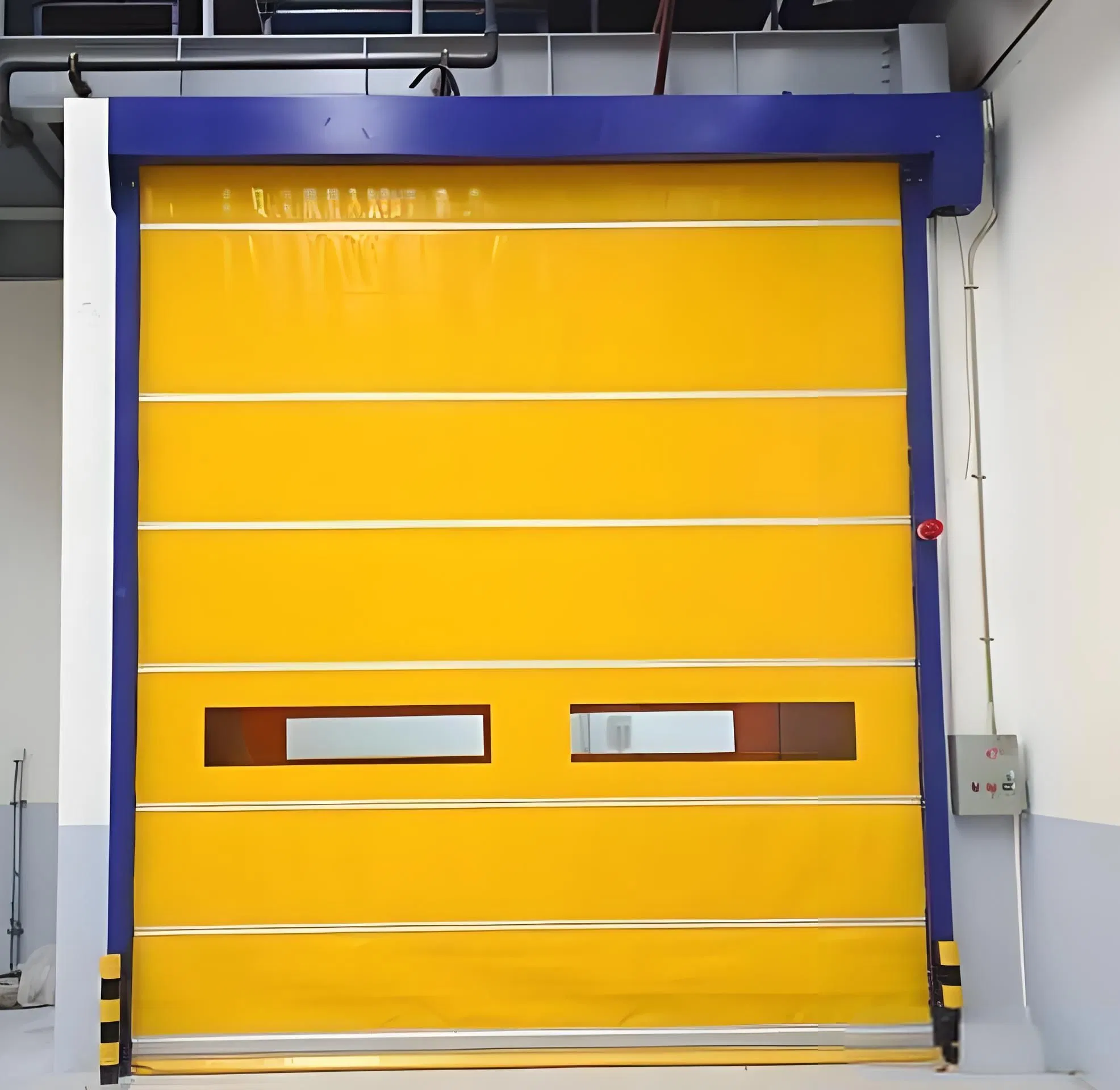 High-Tech PVC Automatic Induction Electric Rolling Gate System