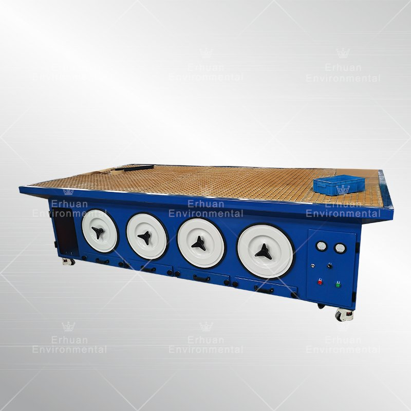 Modular Downdraft Table System for Flexible Workshop Layout