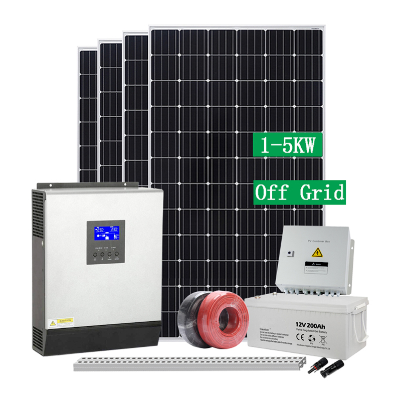 Wholesale Price 3kw 5kw10kw 15kw 20kw Home off Grid Solar Energy System
