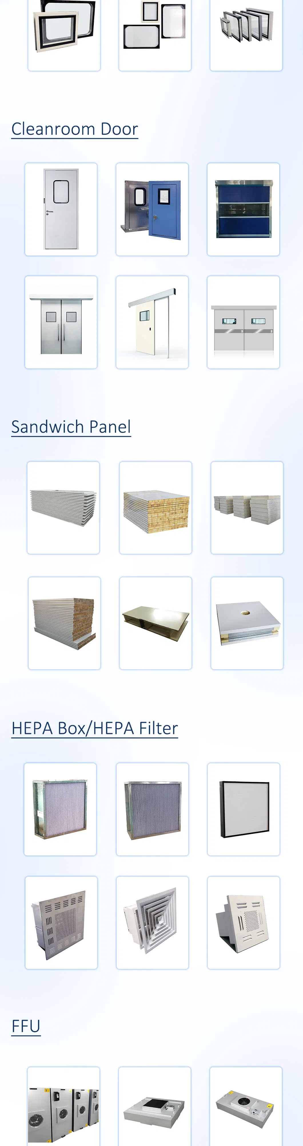 Dust-Free Environment System