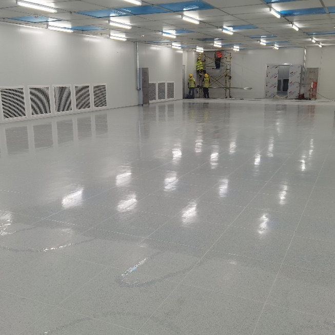 Anti-Slip Conductive PVC Tiles for Electronics Factories and Clean Rooms