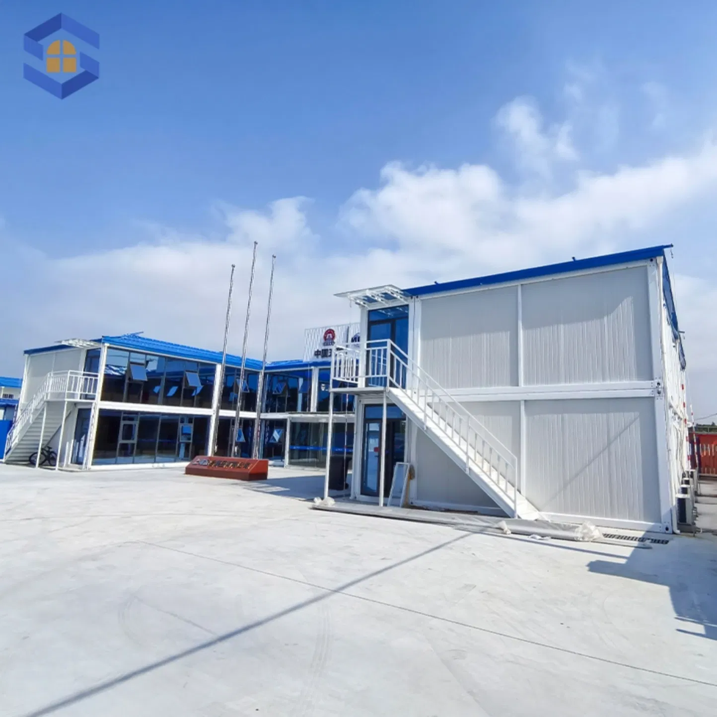 Custom Standard Size 10FT/20FT/30FT/40FT Modular Portable Prefab Container Office Unit