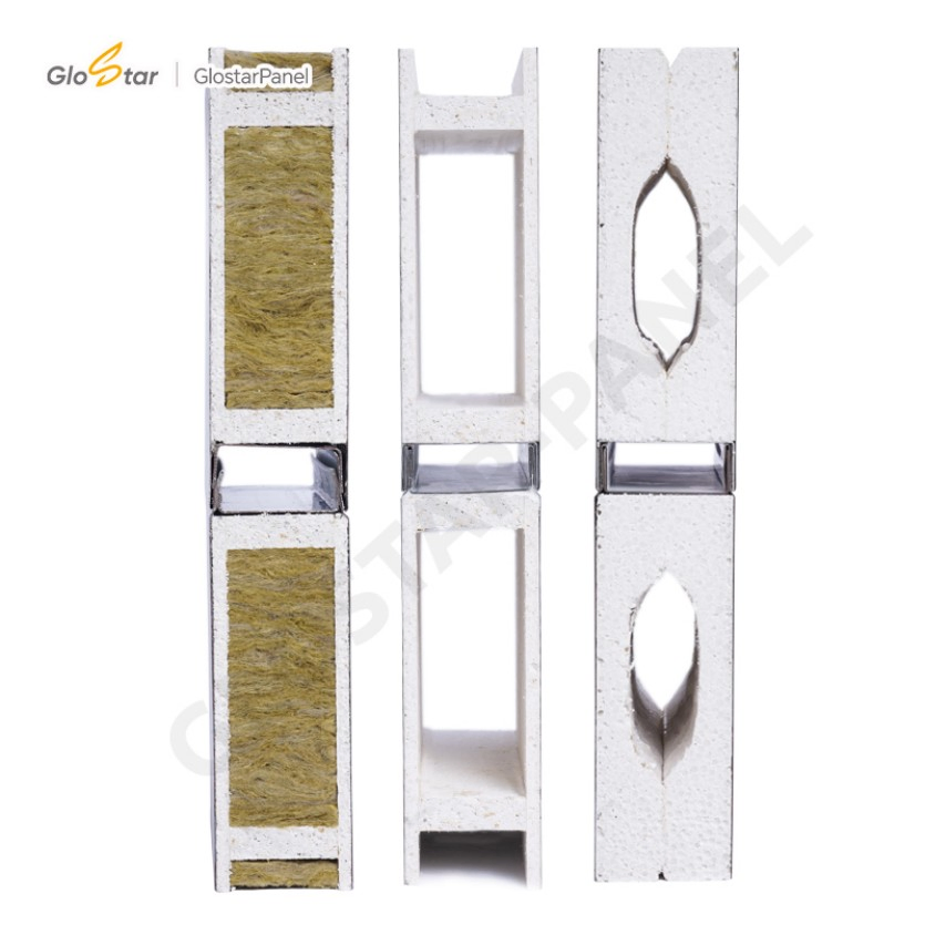 100mm Rockwool Cleanroom Sandwich Panel for Steel Structure Workshop