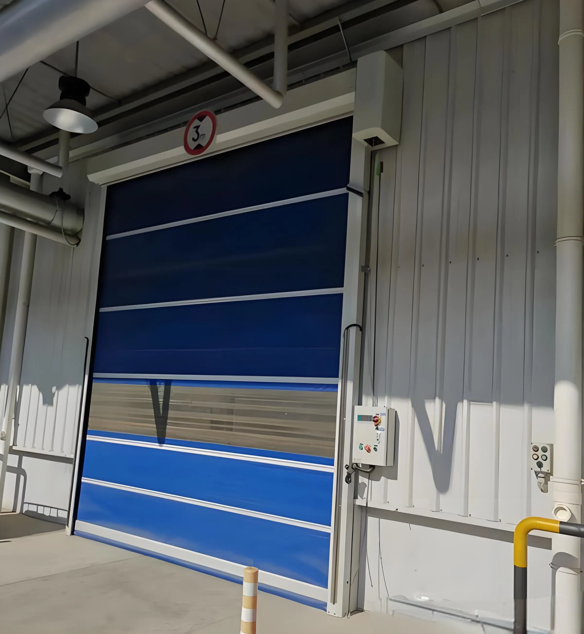 High-Tech PVC Automatic Induction Electric Rolling Gate System