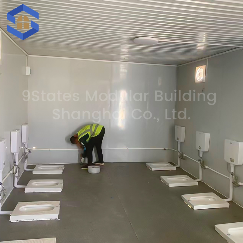 Durable Container Solution Contemporary Steel Door Housing for Urban Spaces