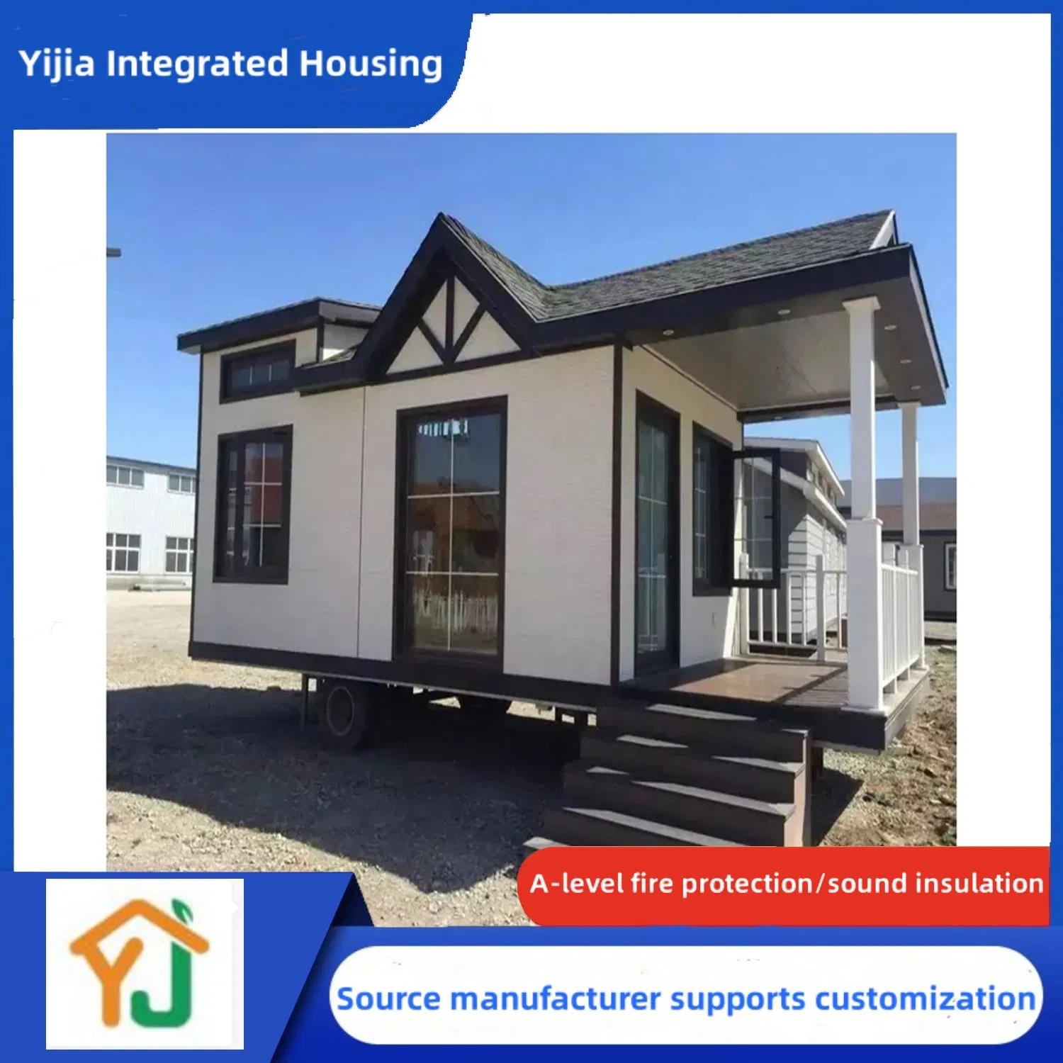 Manufactured by The Manufacturer, The Double Wing Expansion Room Has Complete Foldable Facilities and Is Applicable to Scenic Spots, Camping Units, Constructio