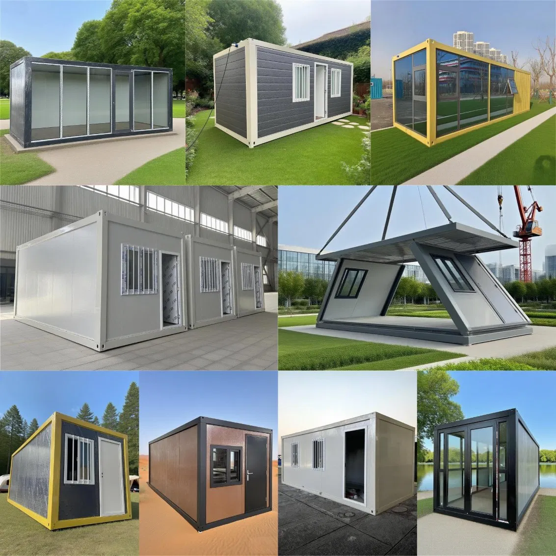 Quick Install Prefabricated Housing System with Modular Design