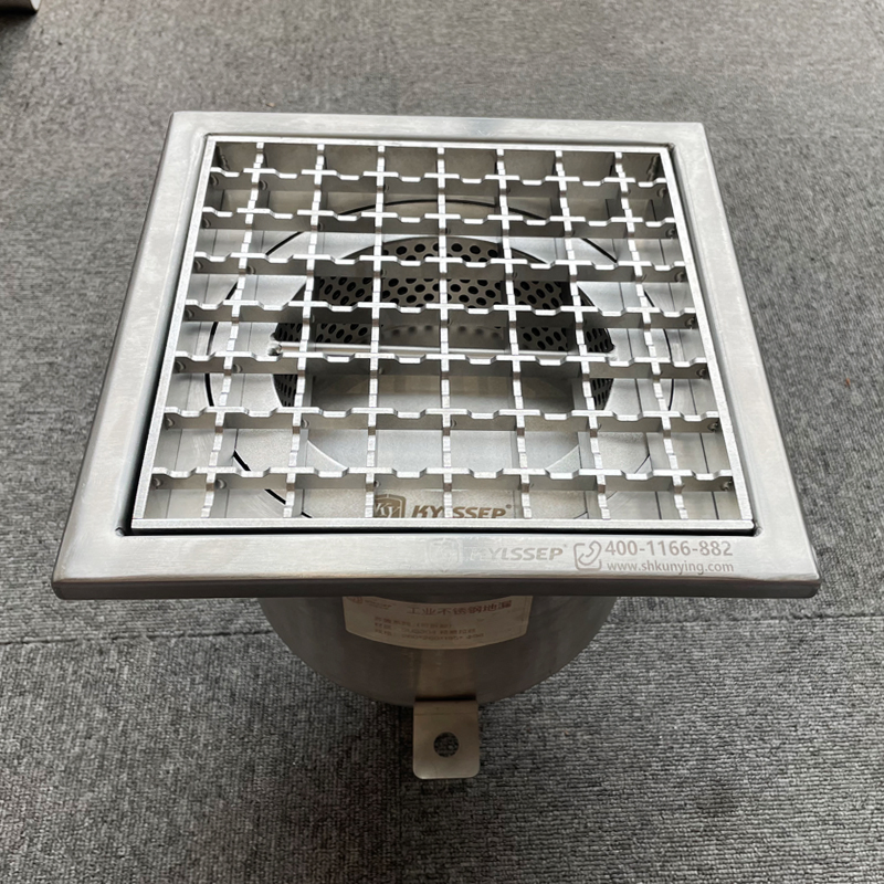 Wholesale Kylssep Built-in Slope High Flow Rate Inox Stainless Channel Trench Drain System