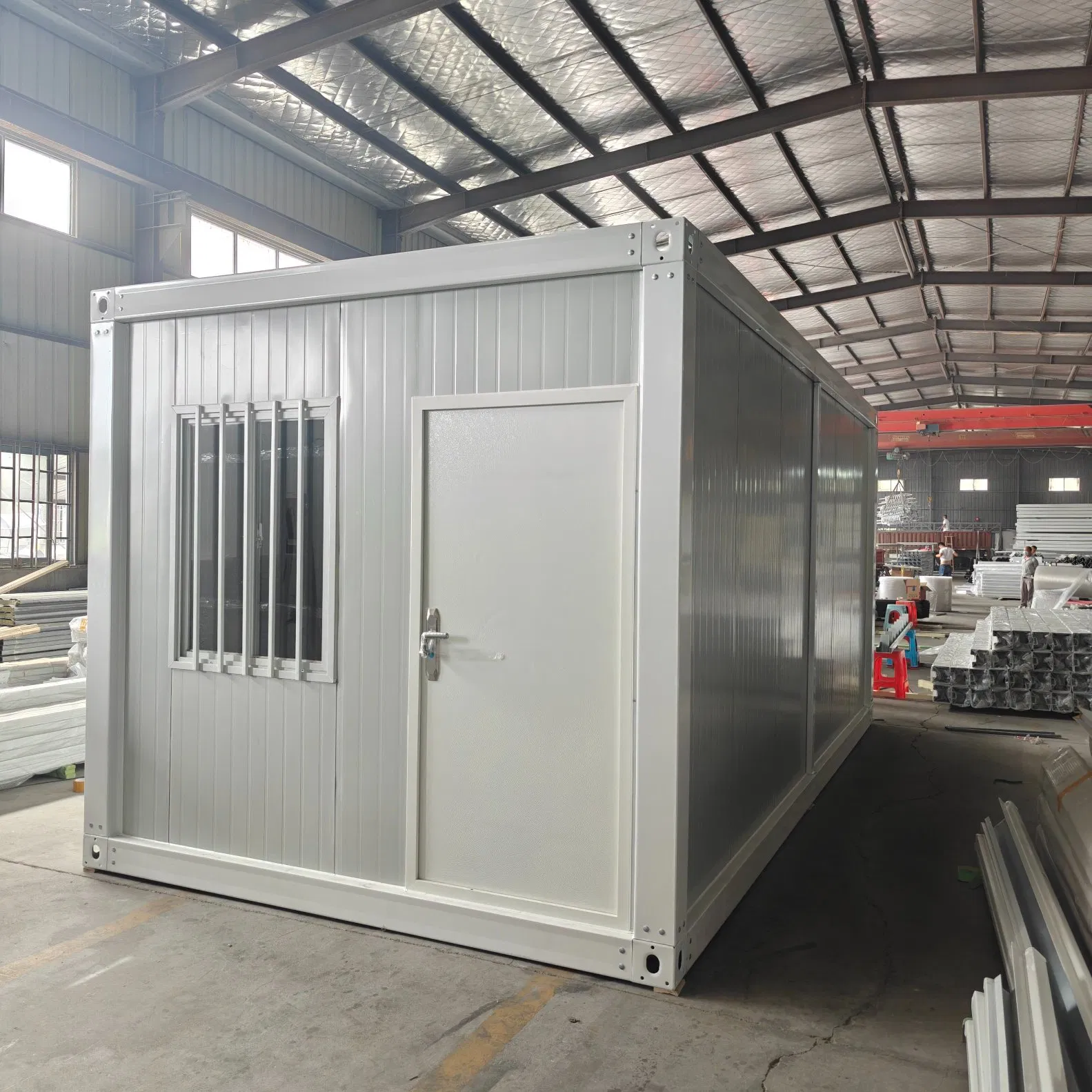 Quick Setup Flat Pack Box Buildings for Temporary Use