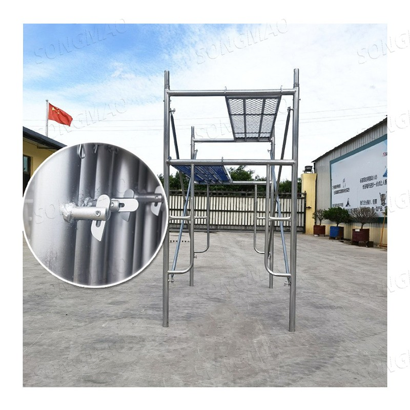 Customizable Galvanized Scaffolding System for Easy Indoor Outdoor Assembly