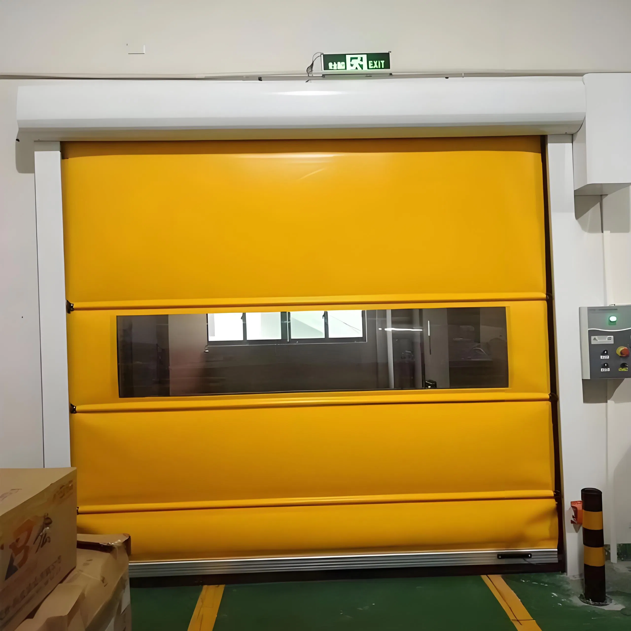 High-Tech PVC Automatic Induction Electric Rolling Gate System