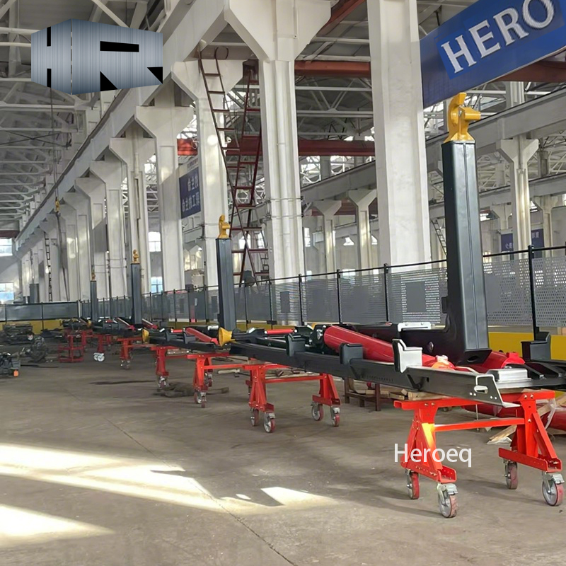 Industrial Hook Lift System Recycling Roll off Dumpster Hook Lift Dumpster Container Hooklift Trailer Truck Hoist