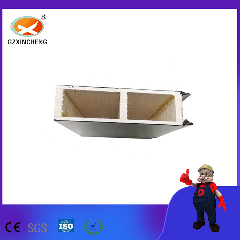 Clean Room Decoration Material Glass Magnesium Fireproof Sandwich Wall Panel