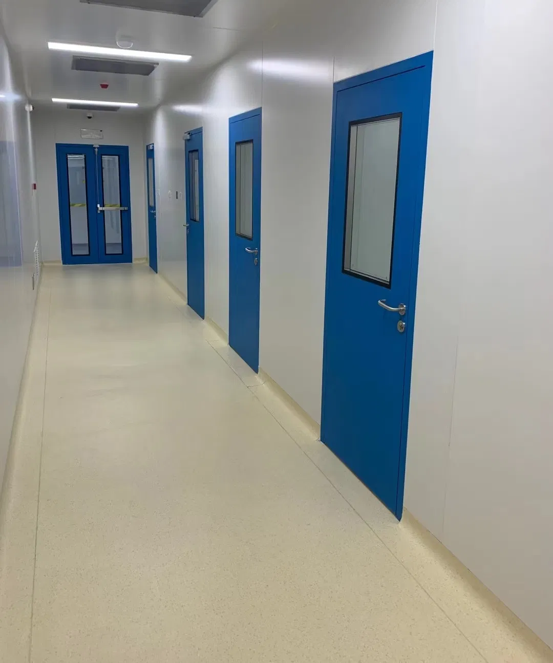 CE &amp; ISO Approved Prefabricated Clean Room Sandwich Panel Dust Free Electronics Lab