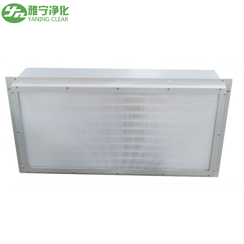 Yaning Cleanroom Laminar Flow HEPA Fan Filter Unit Module FFU with Filter Replacement Alarm for Electronics Manufacturing