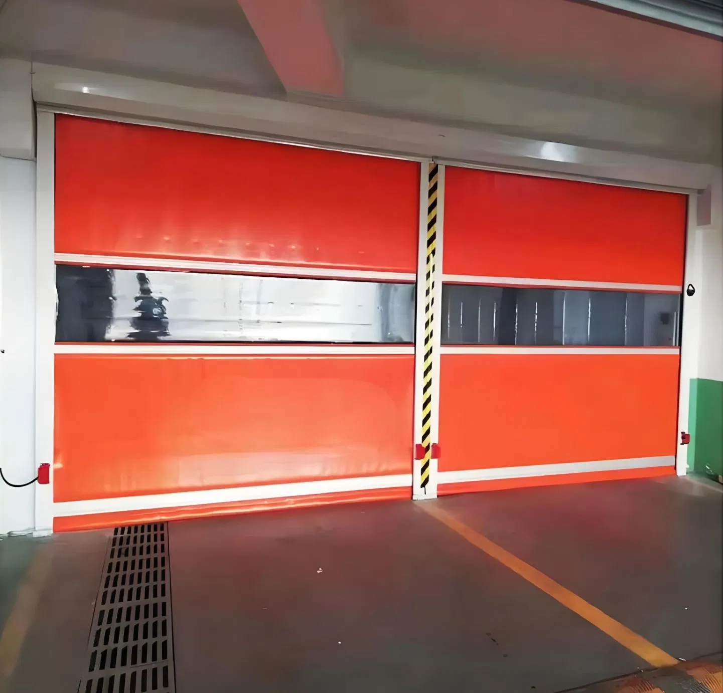Advanced Industrial PVC Radar Induction Electric Door System