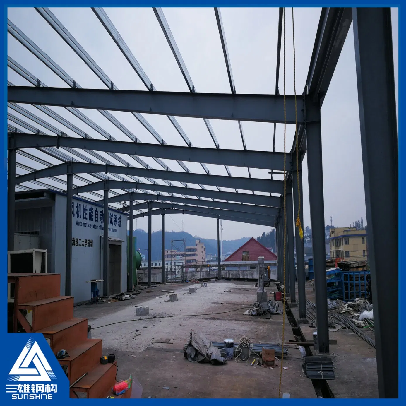 Durable Prefab Light Steel Frame Building for Quick Assembly