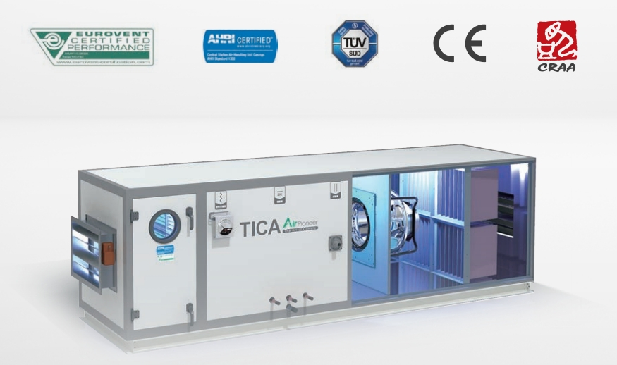 Tica Central Air Conditioning Cooling System for Clean Room Solution