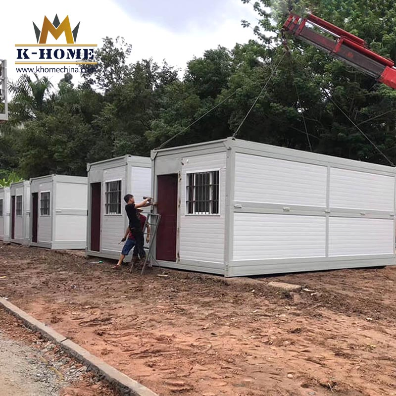 Foldable Mobile Construction Site Accommodation Container