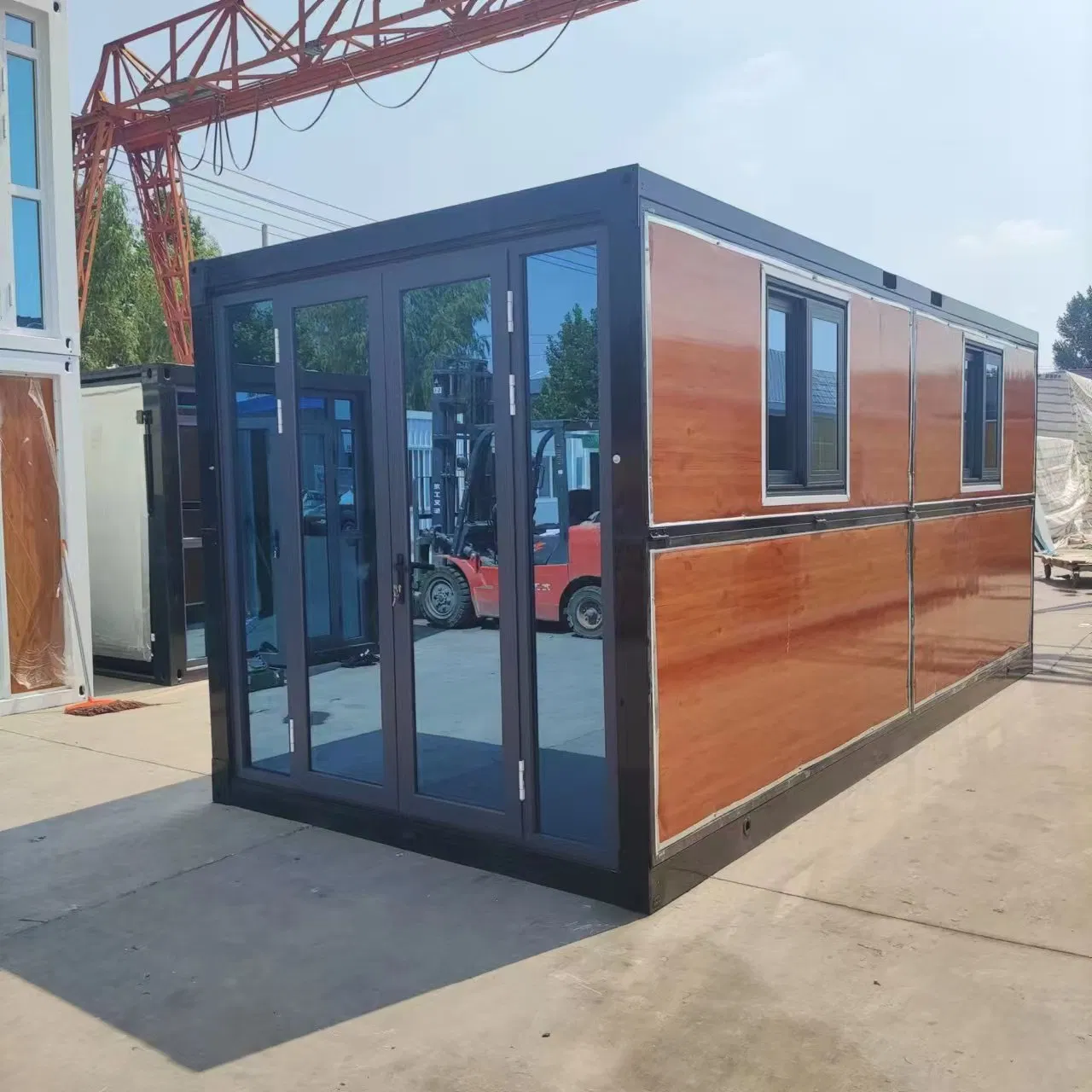 High Quality Foldable Tiny Modular Home Prefab Portable Hospital Prefabricated Folding Container