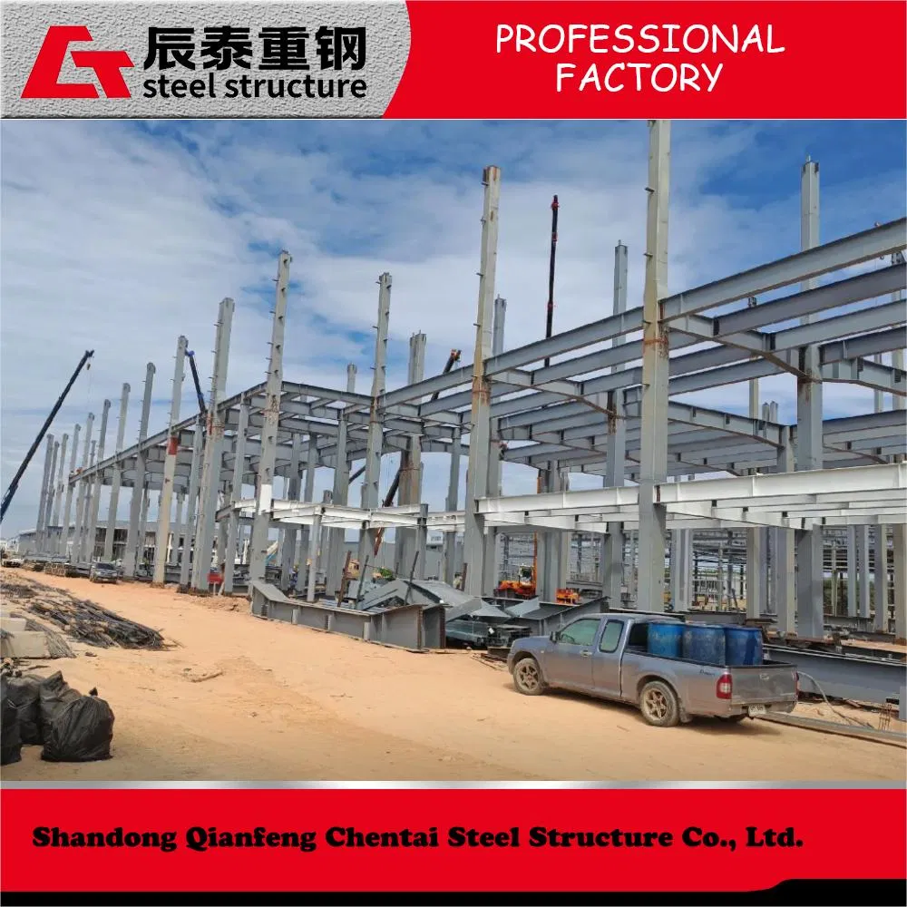 High-Rise Modular Building Metal Steel Prefabricated Industrial Commercial Office Steel Structure Building