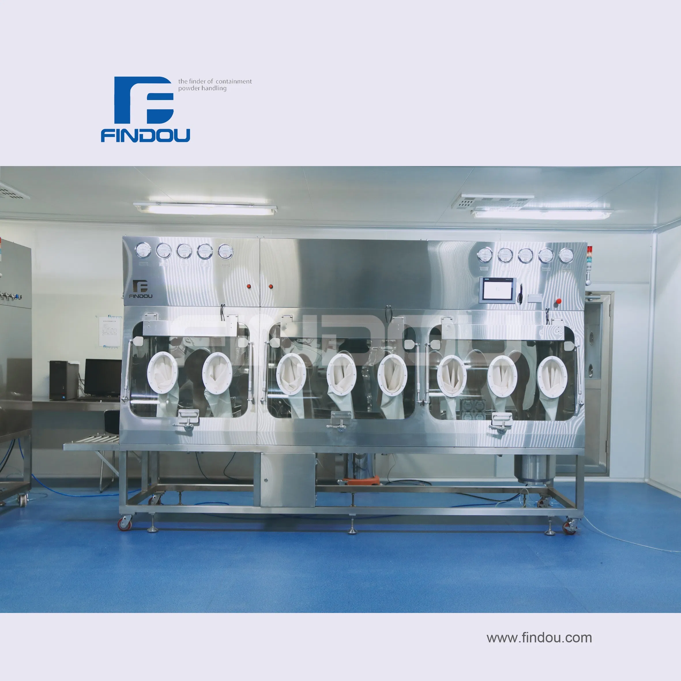 Findou Innovative Positive Pressure Isolation System for Sterile Powder Injection