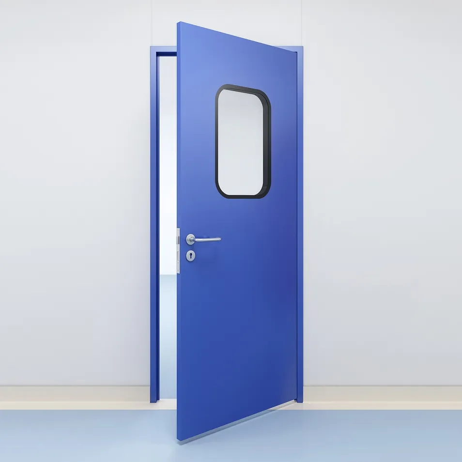 Premium Metal Door Detail