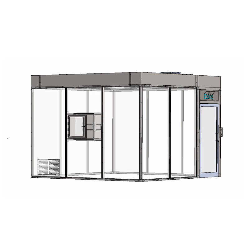 Portable Laminar Flow Clean Booth, Easy-Assembly Modular Clean Room Manufacturer ISO Class 5-8 Certified Solutions Tailored for Electronics &amp; Pharma