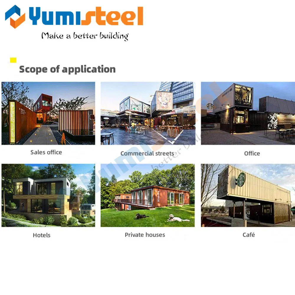 Container Mobile Home Custom Office B&B Art Block Scenic Reception Commercial Street Children's Playground Prefabricated Housing Purple Mystery Premium Series