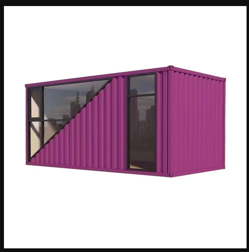 Container Mobile Home Custom Office B&B Art Block Scenic Reception Commercial Street Children's Playground Prefabricated Housing Purple Mystery Premium Series