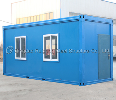 Metal Shipping Prefab Modular Portable Site Office Accommodation Camp Shipping Flat Pack Container