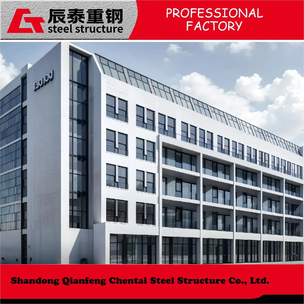 High-Rise Modular Building Metal Steel Prefabricated Industrial Commercial Office Steel Structure Building