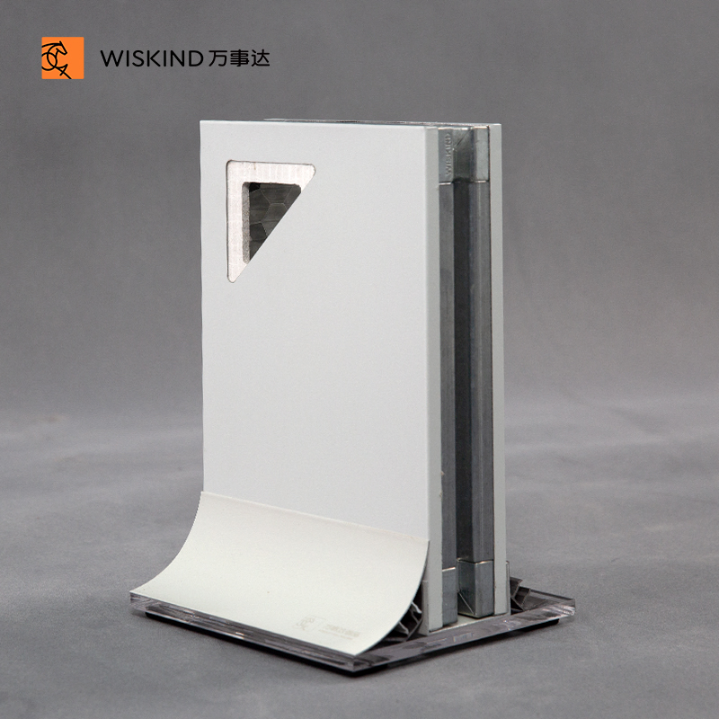 50mm/75mm/100mm Rockwool Cleanroom Sandwich Wall Panel System for Pharmaceutical Cleanroom
