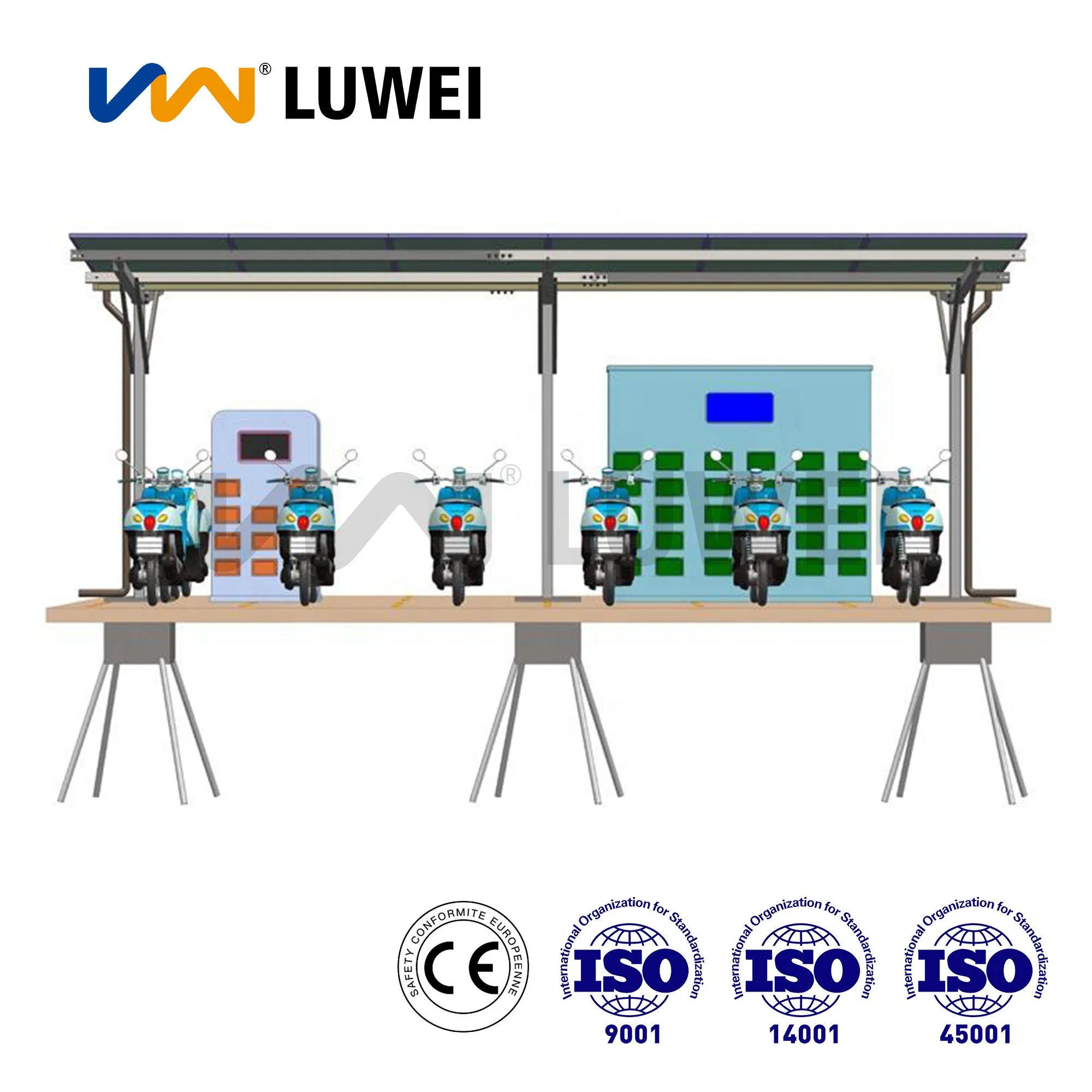 Reliable Customized Solar Carport Energy Racking Bracket PV System Solutions